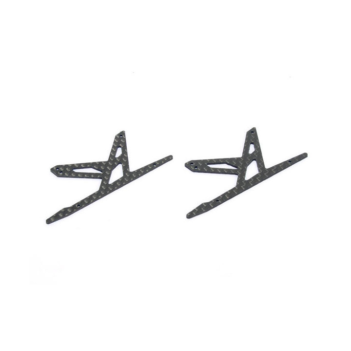 AT15010P2 - Spare Carbon Panels for Skid (Type B) -Trex 150 Xtreme