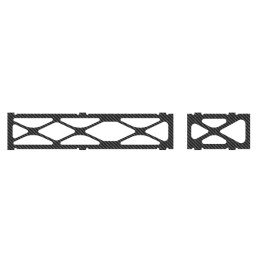MK-04537 - Center Chassis Carbon Frames, LOGO 800 Xxtreme (04537) Mikado