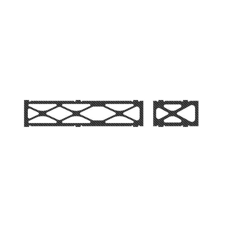 MK-04537 - Center Chassis Carbon Frames, LOGO 800 Xxtreme (04537) Mikado