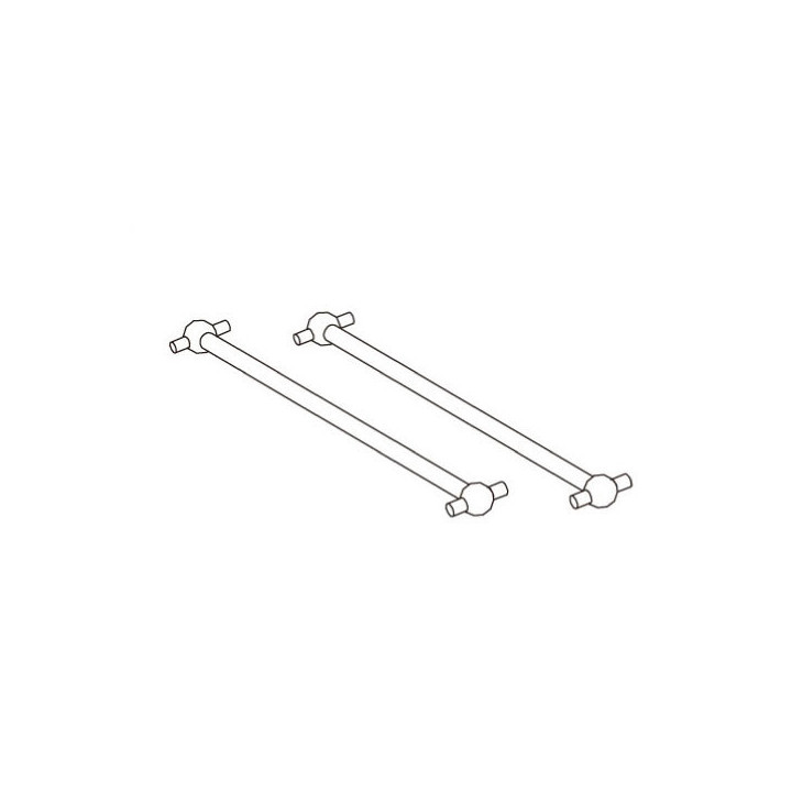 RS-RC709-39 CARDANS AVANT/ARRIERE (X2) (RC709-39)