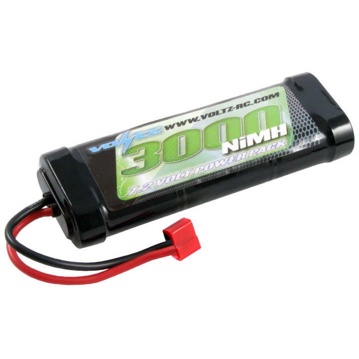 VZ-0015D VOLTZ 3000MAH STICK PACK 7.2V W/DEANS CONNECTOR (VZ0015D)