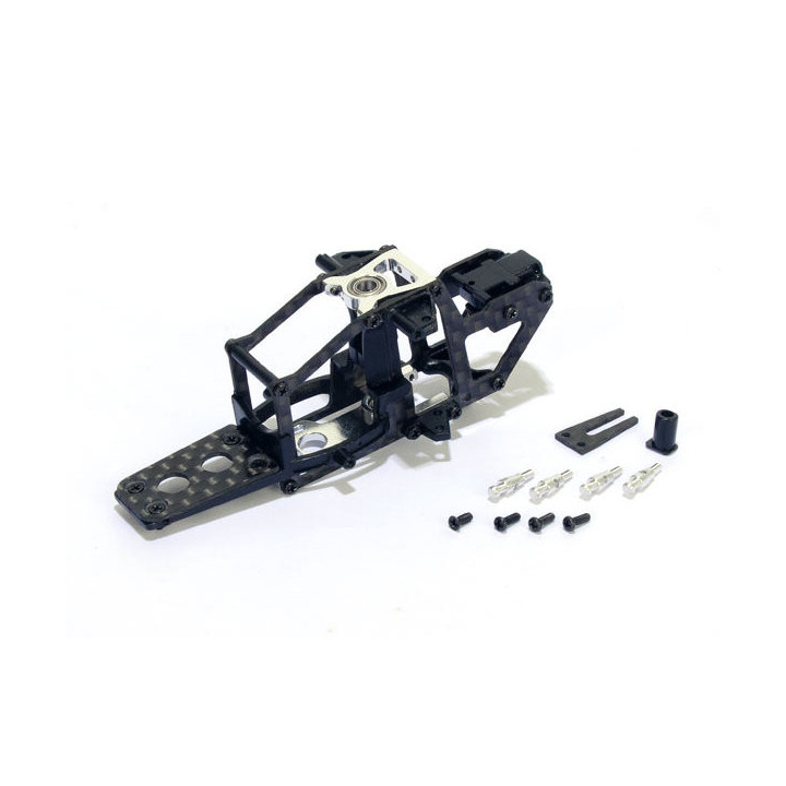 Carbon Fiber Frame (Silver) - Trex 150-AT15012S-Hangar RC.com-Xtreme
