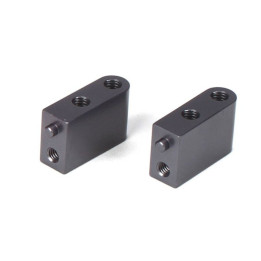 Mini 8ight -Support de servo en aluminium-LO-B1870-Hangar RC.com-Losi