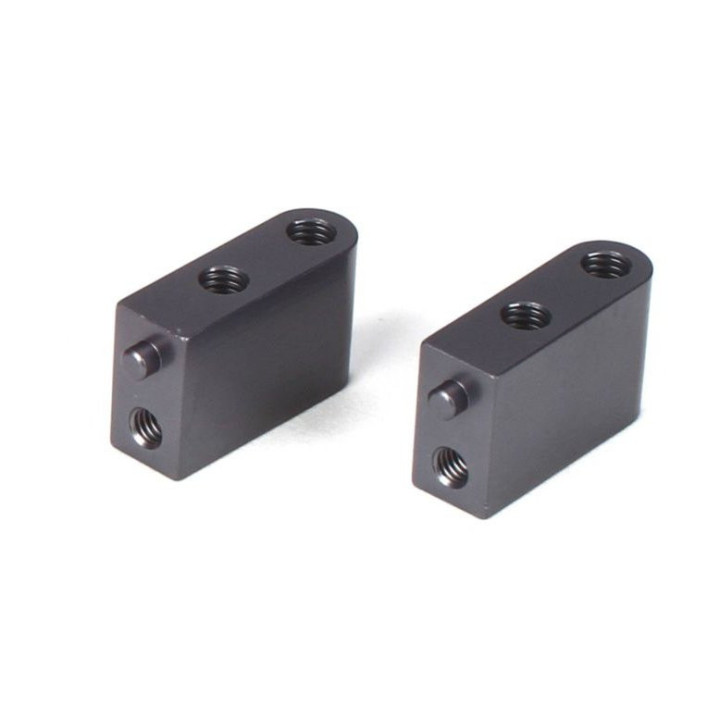 Mini 8ight -Support de servo en aluminium-LO-B1870-Hangar RC.com-Losi