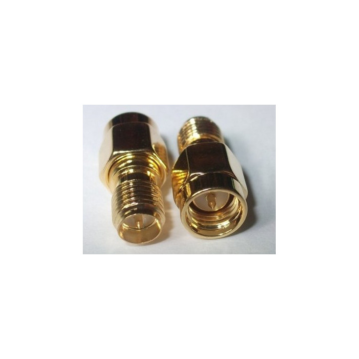 RP-SMA jack to SMA plug adapter-DT-ADAPTER2-Hangar RC.com-