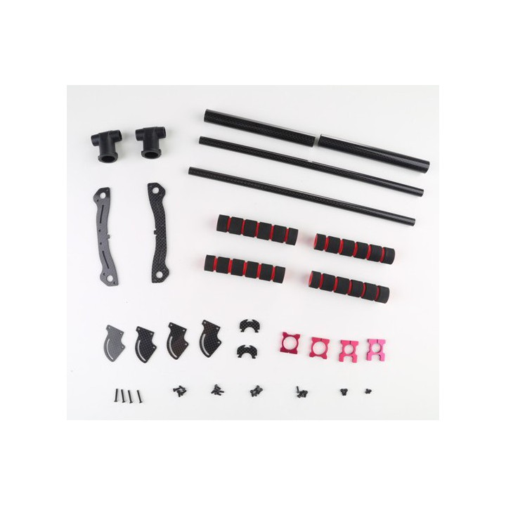 Carbon Fiber Tall Landing Skid Gear Kit for DJI Phantom 1 /...