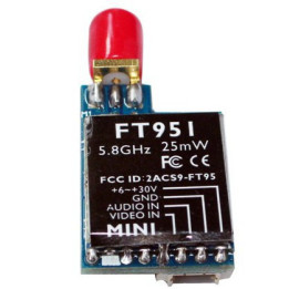 5.8G 22CH 25mW AV wireless transmitter-DT-FT951-Hangar RC.com-