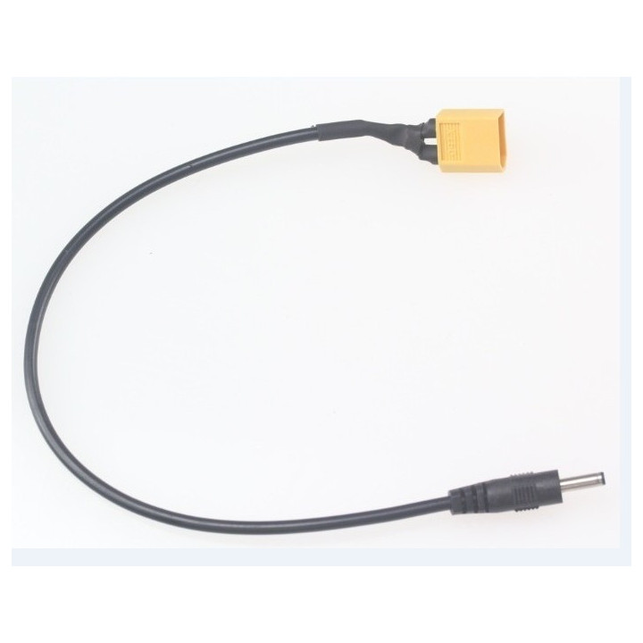XT60 cable to DC jack-DT-XT60DC-Hangar RC.com-