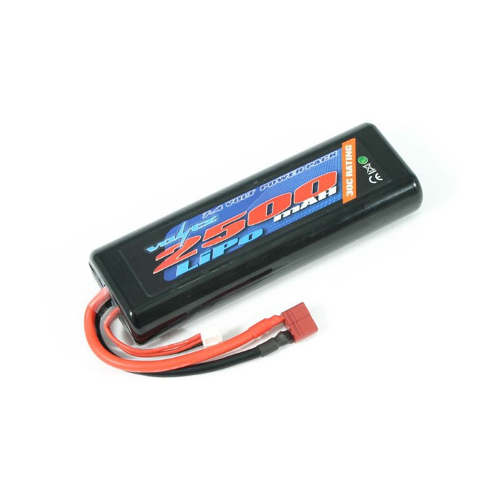VOLTZ 2500mah HARD CASE 7.4V 20C LIPO STICK...