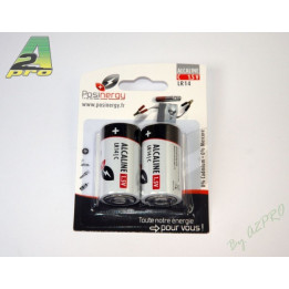 Alcaline primary batteries LR14 Blister (2 pcs)...