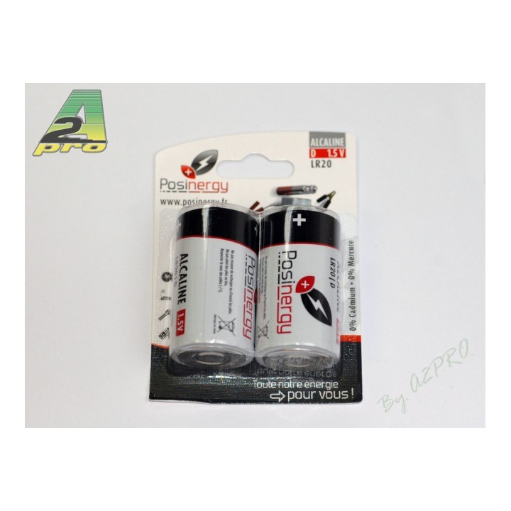 Alcaline primary batteries LR20 Blister (2 pcs)...