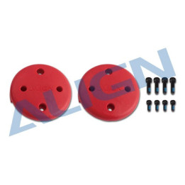 AL-M480017XRT - Multicopter Main Rotor Cover- Red (M480017XRT) Align
