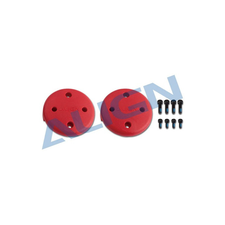 AL-M480017XRT - Multicopter Main Rotor Cover- Red (M480017XRT) Align