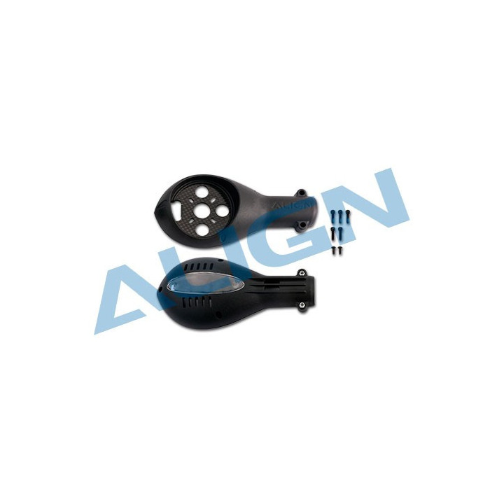 AL-M480031XAT - M480 Motor Mounts - Black (M480031XAT) Align