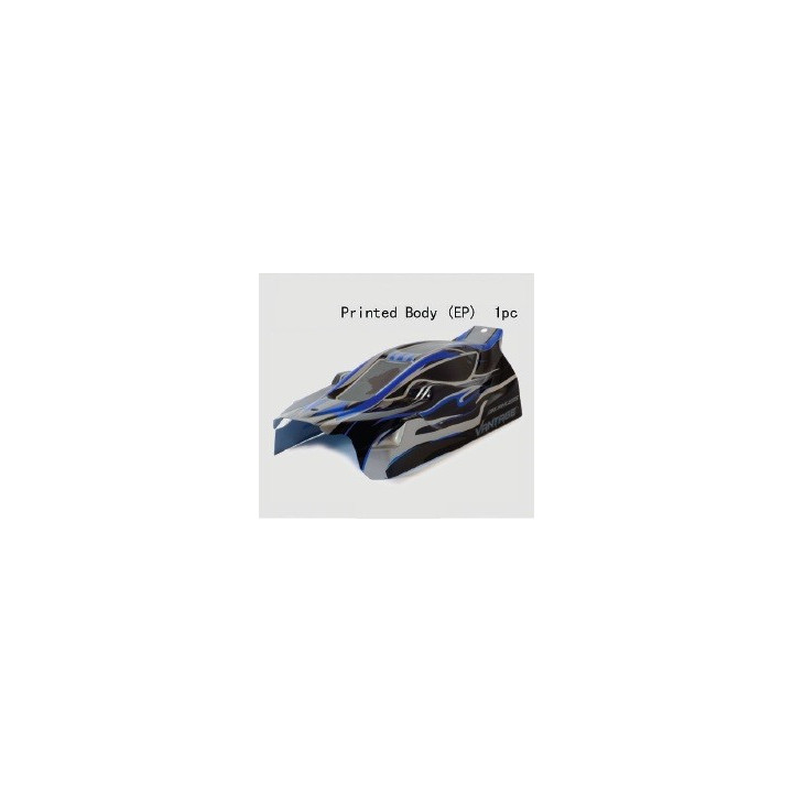 FT-6282 - FTX VANTAGE PRINTED EP BUGGY BODY - BLACK (BRUSHLESS) (FTX6282) FTX