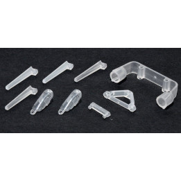 MR200 Transparent Plastic Parts set-MR200P05-Hangar RC.com-Xtreme