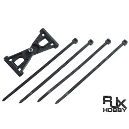 Renfort hauban Tail Support Reforcement black 6mm rod...