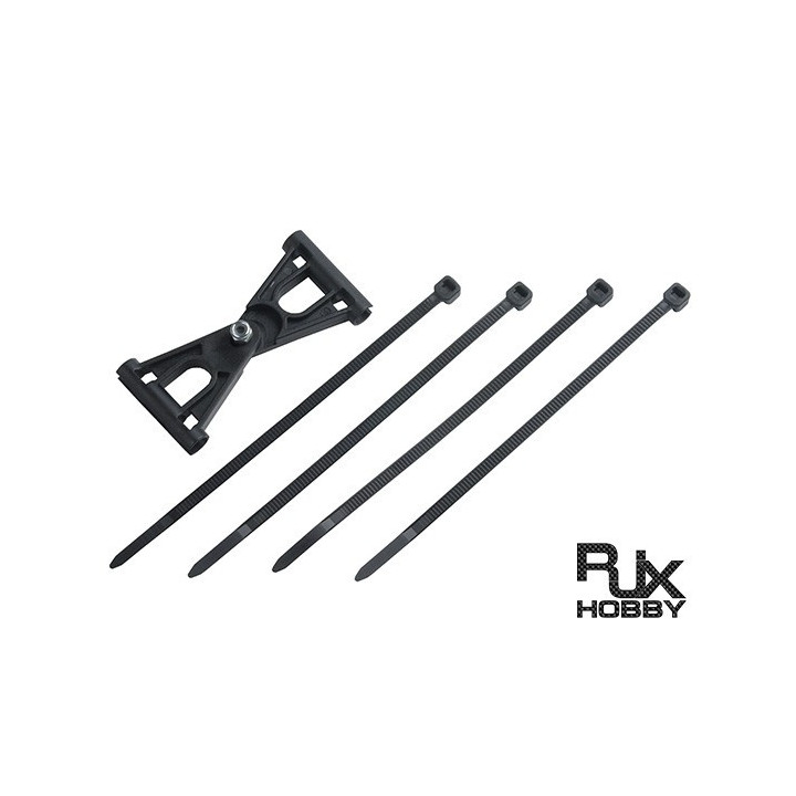Renfort hauban Tail Support Reforcement black 6mm rod...