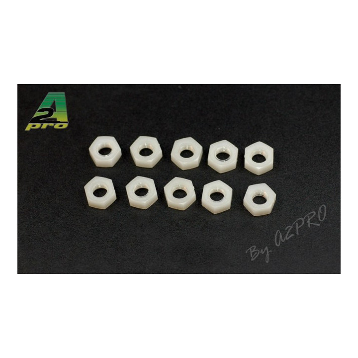 A2-27006-Ecrous Nylon M6 (10 pcs) (27006)