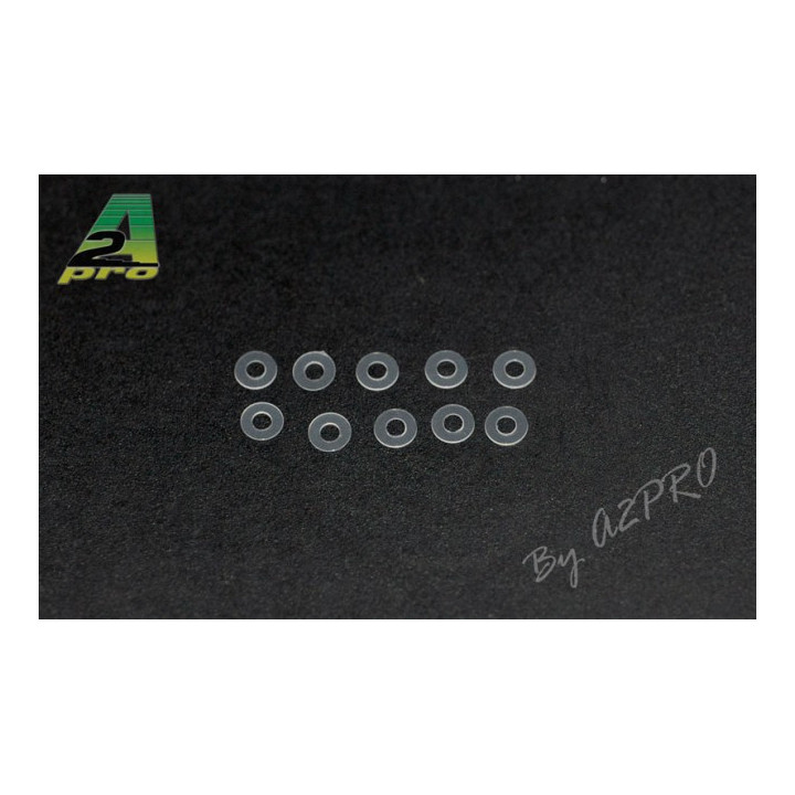 A2-28002-Rondelles Nylon 2mm (10 pcs) (28002)