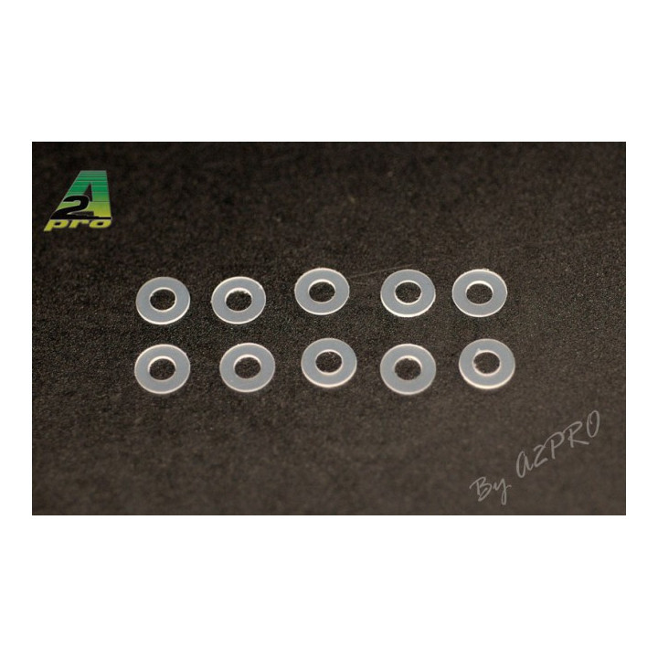A2-28003-Rondelles Nylon 3mm (10 pcs) (28003)