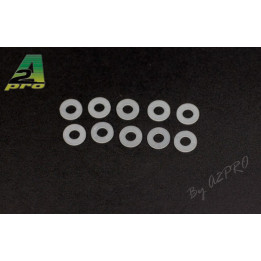 A2-28004-Rondelles Nylon 4mm (10 pcs) (28004)