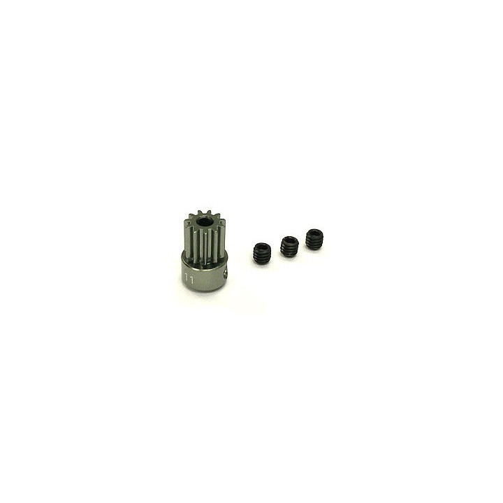 B180X14-11-Hard Anodized Aluminium Pinion (11T) -B180CFX