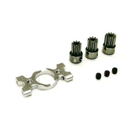 B180X14-S-Motor Mount and Pinion Gears Set (9, 10, 11T) -B180CFX