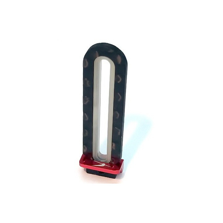 B180X08-R-CF and Delrin Anti-Rotation Guide- B180CFX (Red)