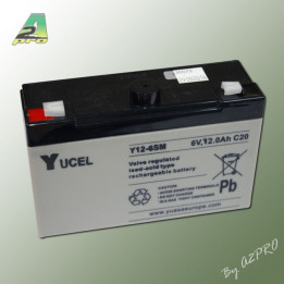 A2-106100 Batterie 6V - 12Ah (106100)