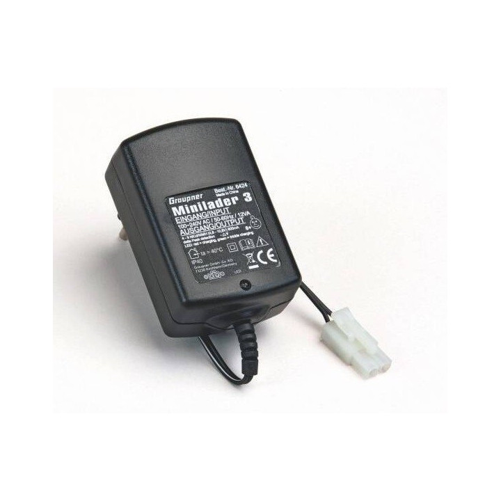 GR-6424-Chargeur Nimh MINILADER 3 Prise tamiya