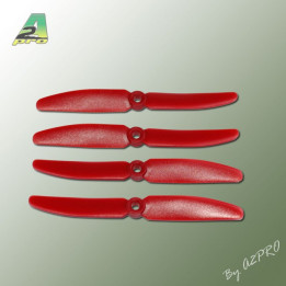 A2-PR5030-Hélice PTK (2 paires CW+ CCW) 5x3 rouge (PR5030)