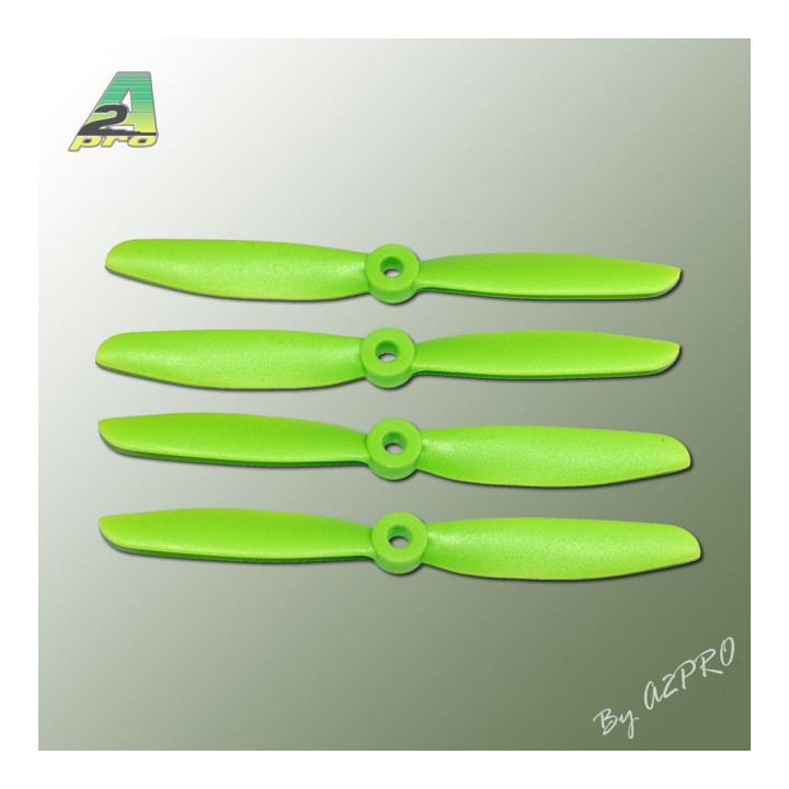 A2-PV5045-Hélice PTK (2 paires CW+ CCW) 5x4.5 vert (PV5045)