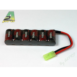 A2-6153S-PACK 7.2v/EP-1600UV MINI TAMIYA (6153S)