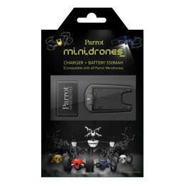PA-PF070182AA-Parrot MiniDrones - Pack batterie + chargeur (PF070182AA)