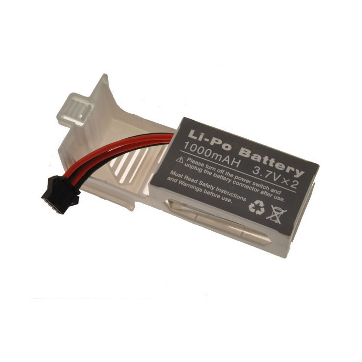UD-RCU8421-05W LIPO 7,4V 1000mAh + SUPPORT BLANC- U8421(RCU8421-05W)