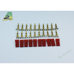 A2-9310-Connecteur male plaque OR JST (9310)