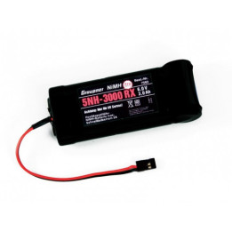 GR-7593-Accu de réception NiMH - 6V - 3000mAh (7593)