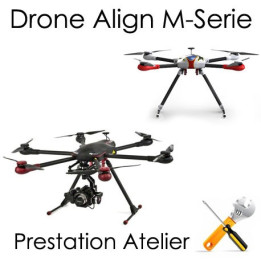 MOM690MRT-Drone Align Série M Montage, Réglages et Test