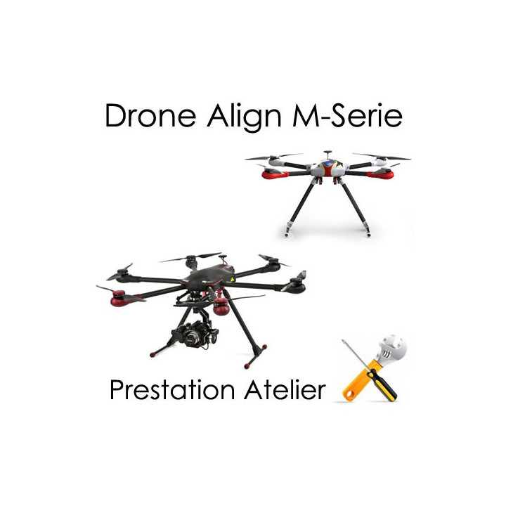 MOM690MRT-Drone Align Série M Montage, Réglages et Test