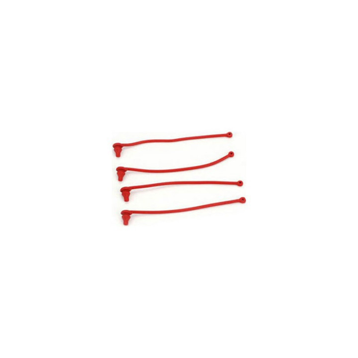TX-5752-CLIPS DE CARROSSERIE ROUGES (4) (5752)