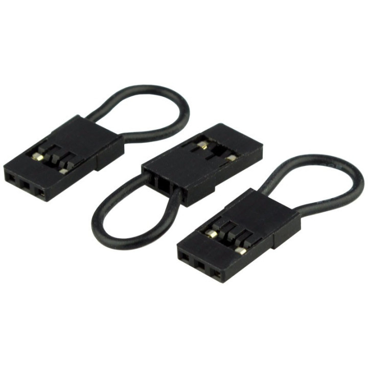 YU-600248-Bind Plug YUKI MODEL compatible avec SPEKTRUM (3 pcs)