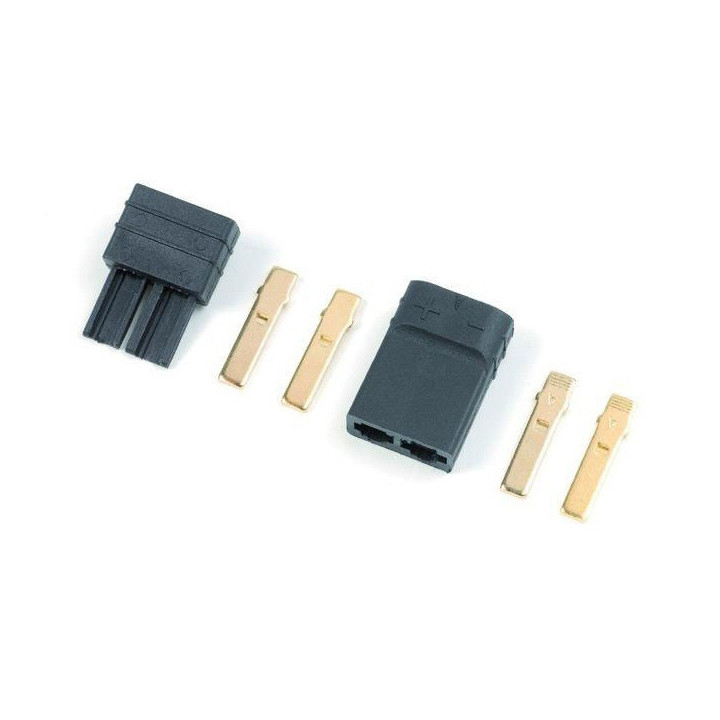 GF-1007-001 Connecteur Traxxas - mâle et femelle - 2 paires (GF-1007-001)