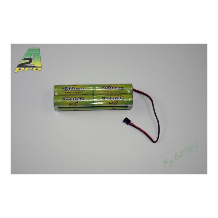 A2-8250B - Pack Tx B 9.6V/AP-2500AA JR type Tx