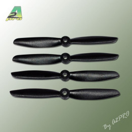 A2-PN5045-Helice PTK (2 paires CW+CCW) 5x4.5 Noir (PN5045)