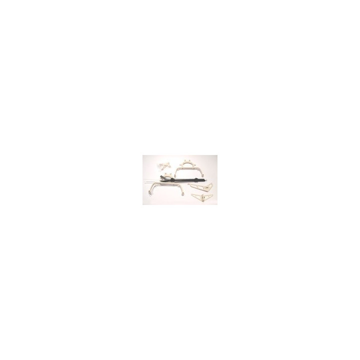 SK-SLG300-WT - Superskids 300 White with Silver mounts (SLG300WT)