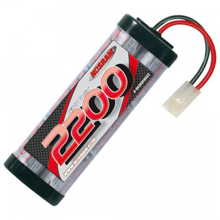 NO-99260-SPORT PACK 2200MAH 7.2V 6 CELLULES NIMH NOSRAM (NOS99260)