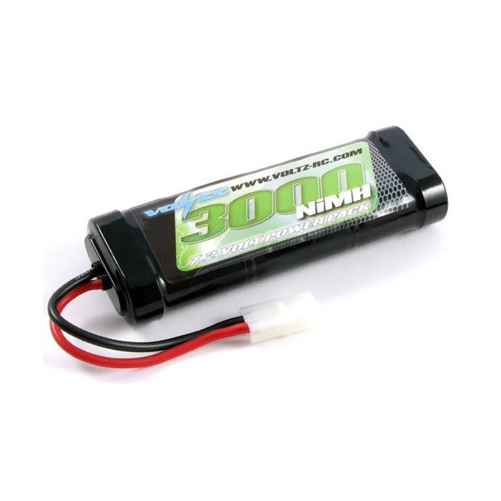 VZ-0015-VOLTZ 3000mah STICK PACK 7.2V W/TAMIYA CONNECTOR (VZ0015)