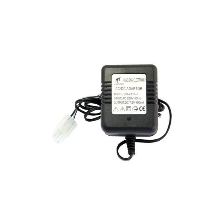 HG-38CHARGER-CHARGEUR 220V 7.2V PRISE TAMIYA (38CHARGER)