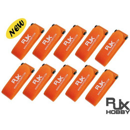 RJ-RJX1192-RJX Battrey Strap300X20mm 10pcs Orange
